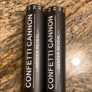 2 Blue Gender Reveal Cannons